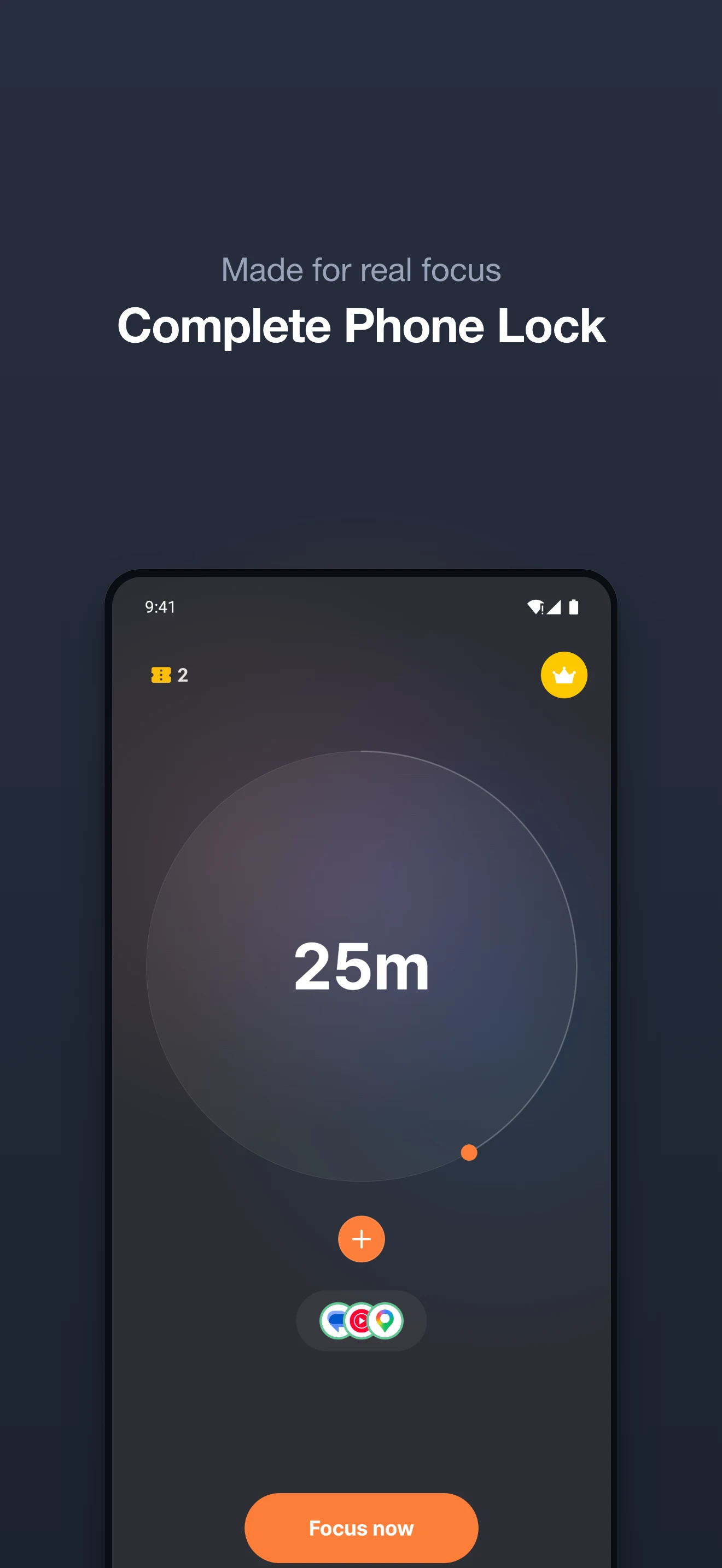 FocusLock: Focus & Phone Lock screenshot
