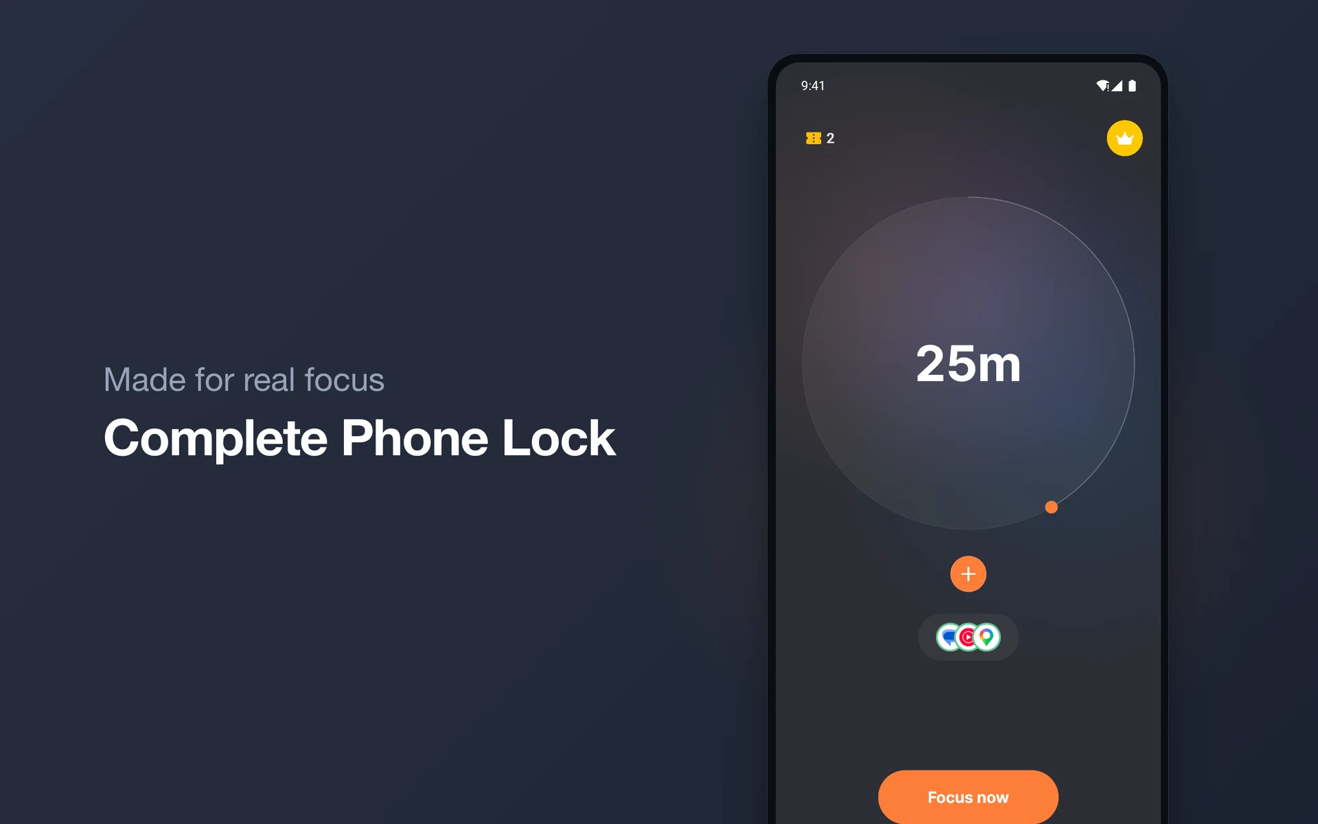 FocusLock: Focus & Phone Lock screenshot