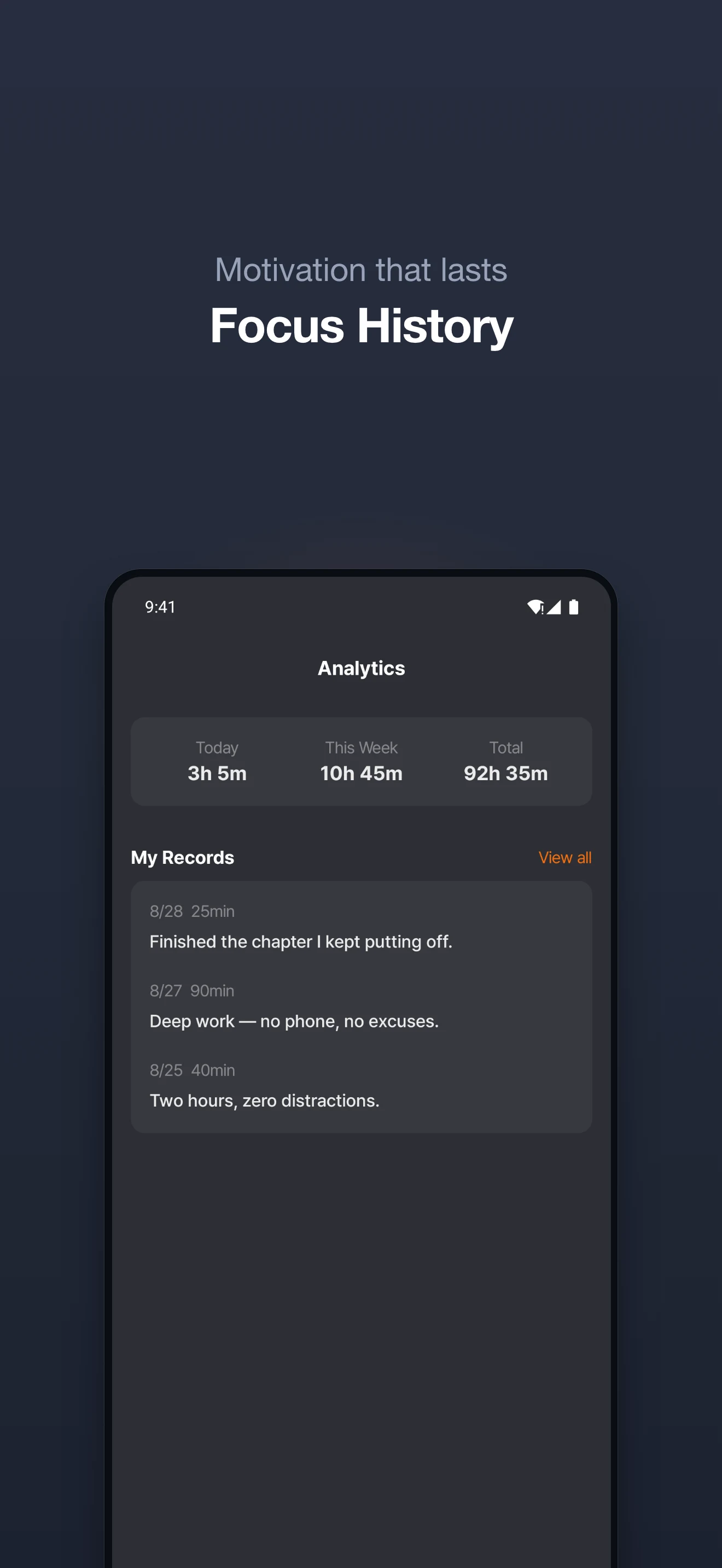 FocusLock: Focus & Phone Lock screenshot