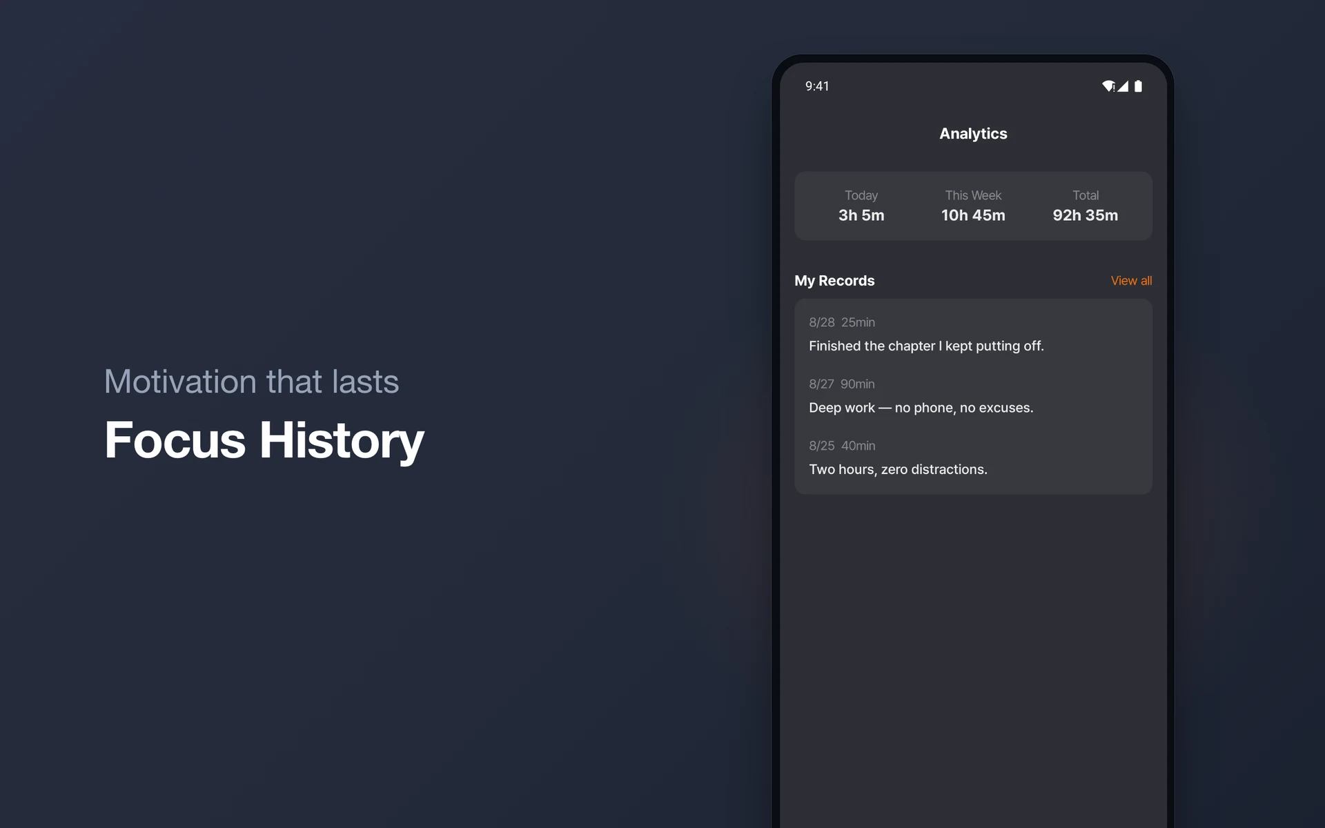 FocusLock: Focus & Phone Lock screenshot